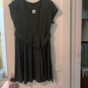 Torrid Size 2 Gray knit dress